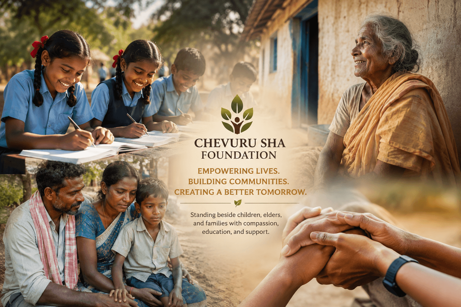 Chevuru Sha Foundation — empowering lives, building communities, creating a better tomorrow